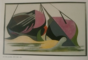 "Les mats penchées", par Danièle Perré, 1971.