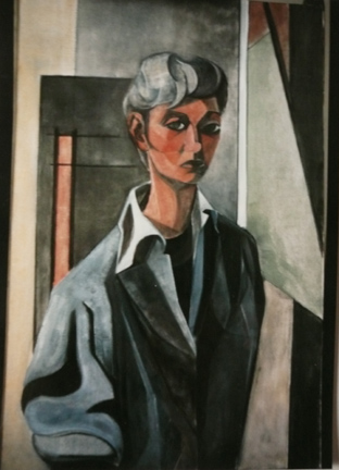 Auto-portrait, Danièle Perré, 1963.